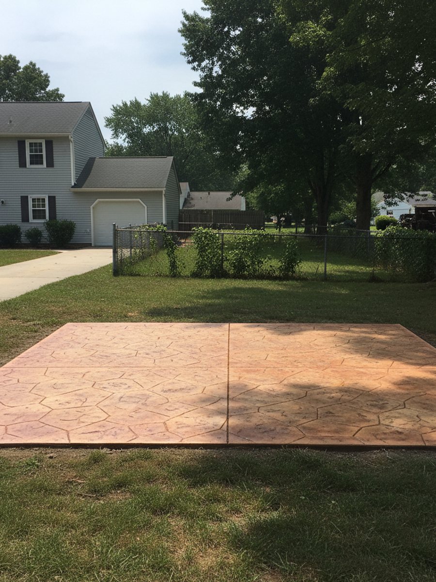 Concrete Driveways completed by Paradise Concrete Solutions in Greater Landover, MD